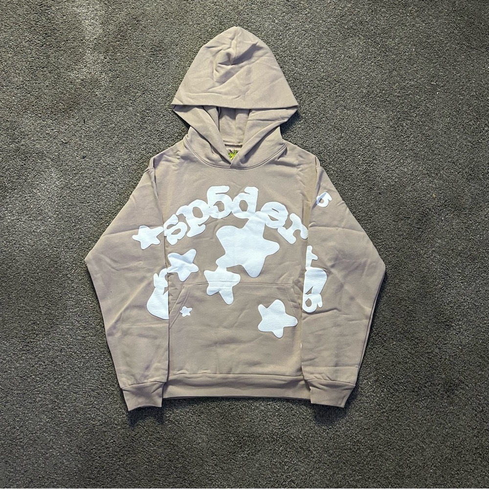 Sp5der Beluga Hoodie ‘Tan’